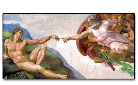 High-Definition Sistine Chapel Adam Canvas Wall Art